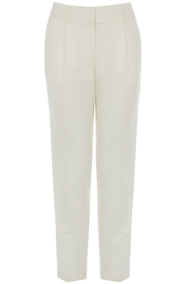 Oasis SS14 White Linen Trouser, £45