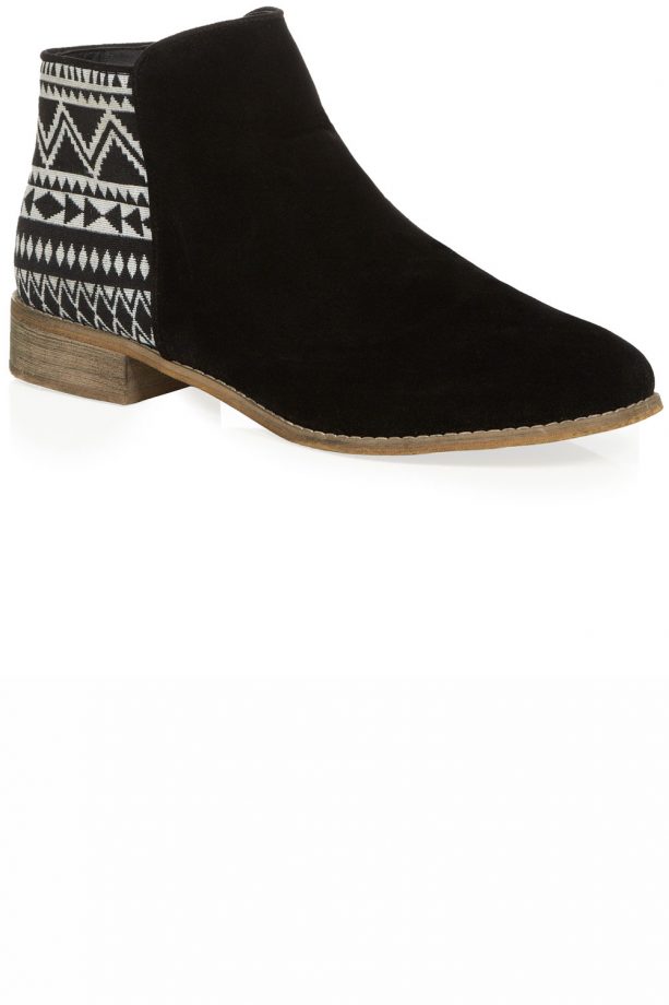 Primark Black Aztec Boots