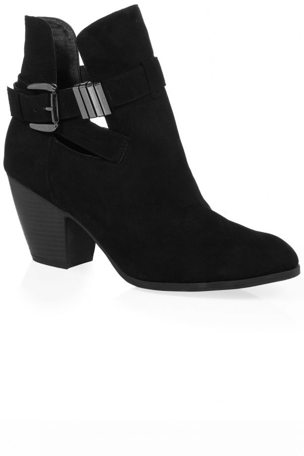 Primark Black Buckle Boots