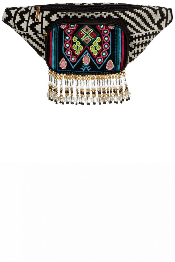 Primark Black Multi Bumbag
