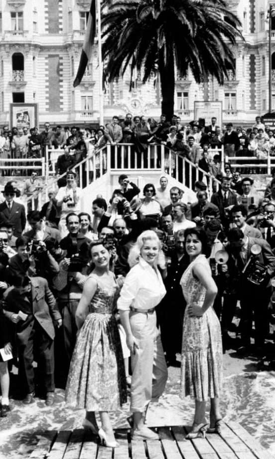 Diana Dors At The 50th Anniversary Of Cannes Film Festival, 1960