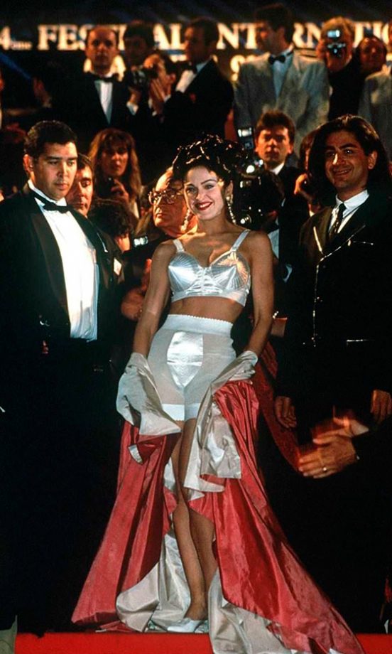 Madonna Wearing Jean Paul Gaultier At Cannes Film Festival, 1991