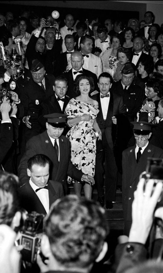 Maria Callas At Cannes Film Festival, 1960