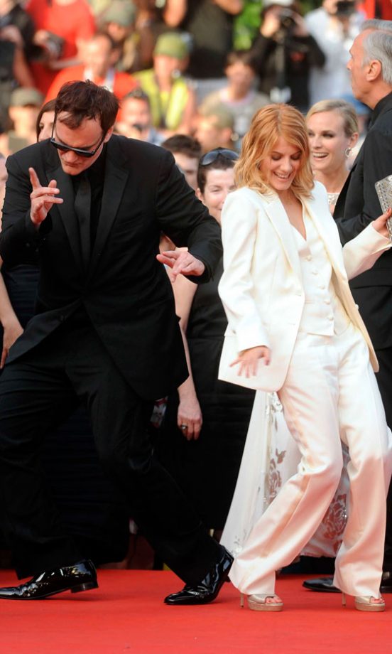 Melanie Laurent And Quentin Tarantino At Cannes Film Festival, 2009