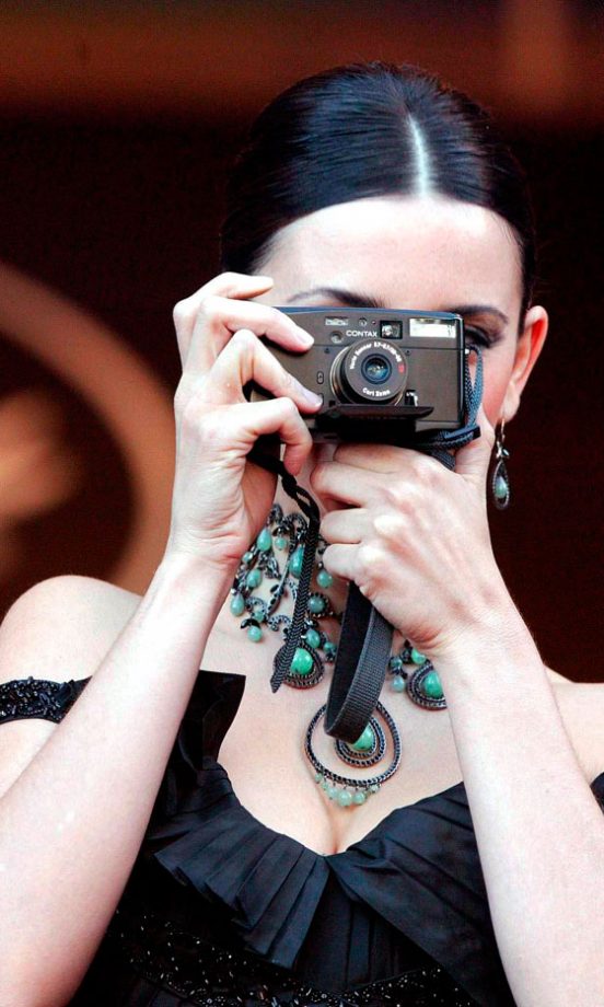 Penélope Cruz Snaps The Paps At Cannes Film Festival, 2003