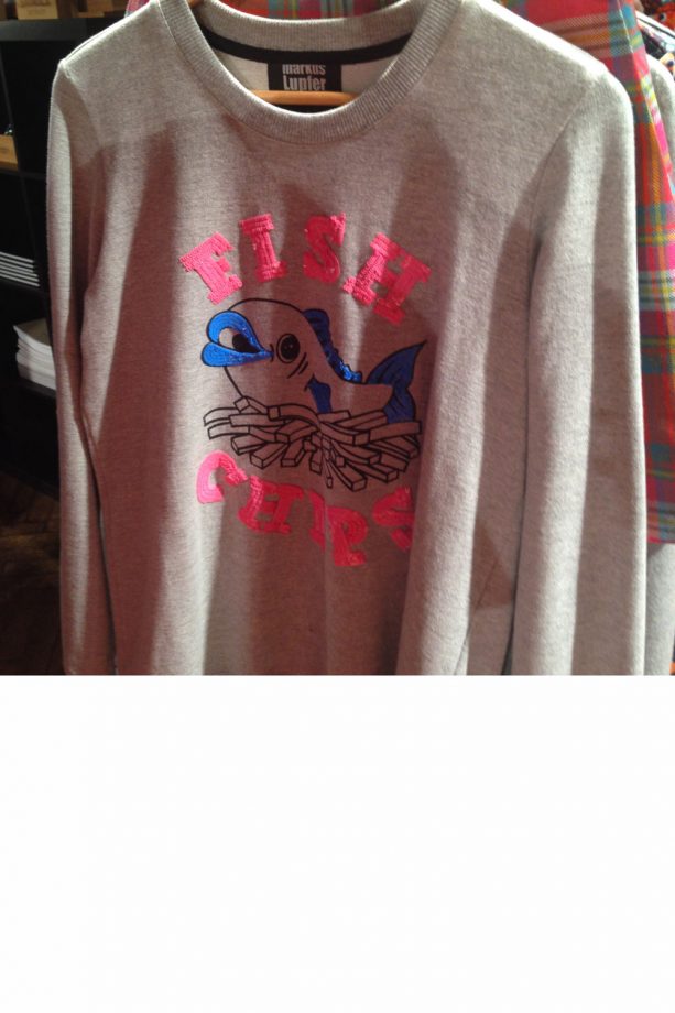 Markus Lupfer AW14 Press Day: Statement Logo Sweat
