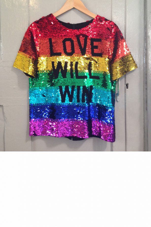 Ashish AW14 Press Day: Rainbow Glitter Tee