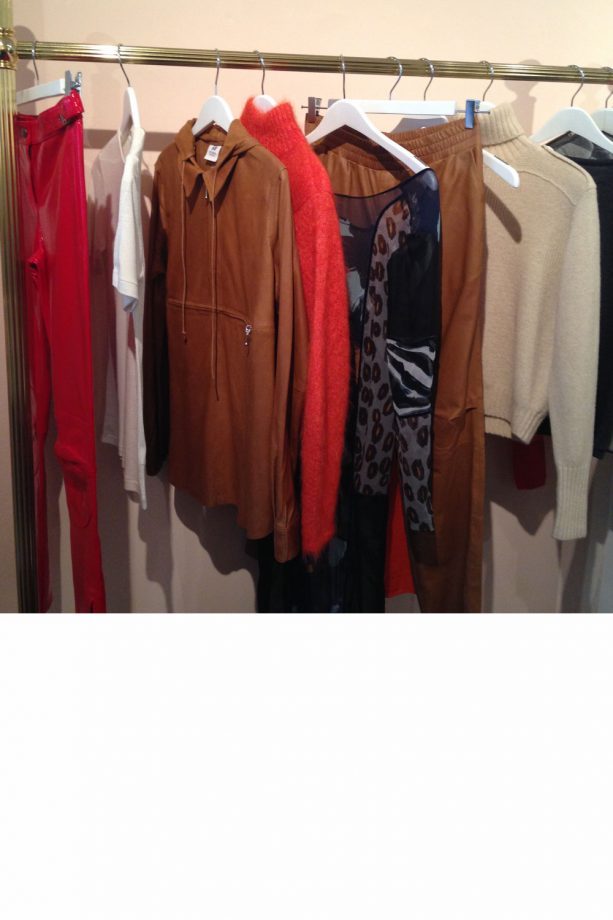 H&M Studio AW14 Press Day: Burnt Orange And Butter Soft Leather