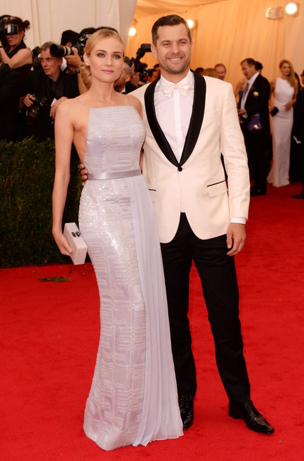 Diane Kruger And Joshua Jackson At The Met Ball, 2014