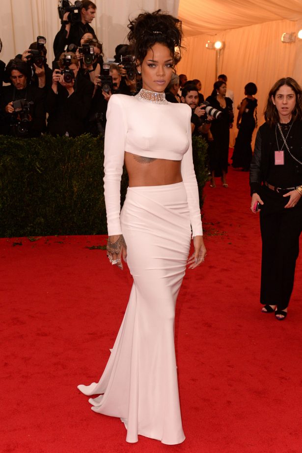 Rihanna At The Met Ball, 2014