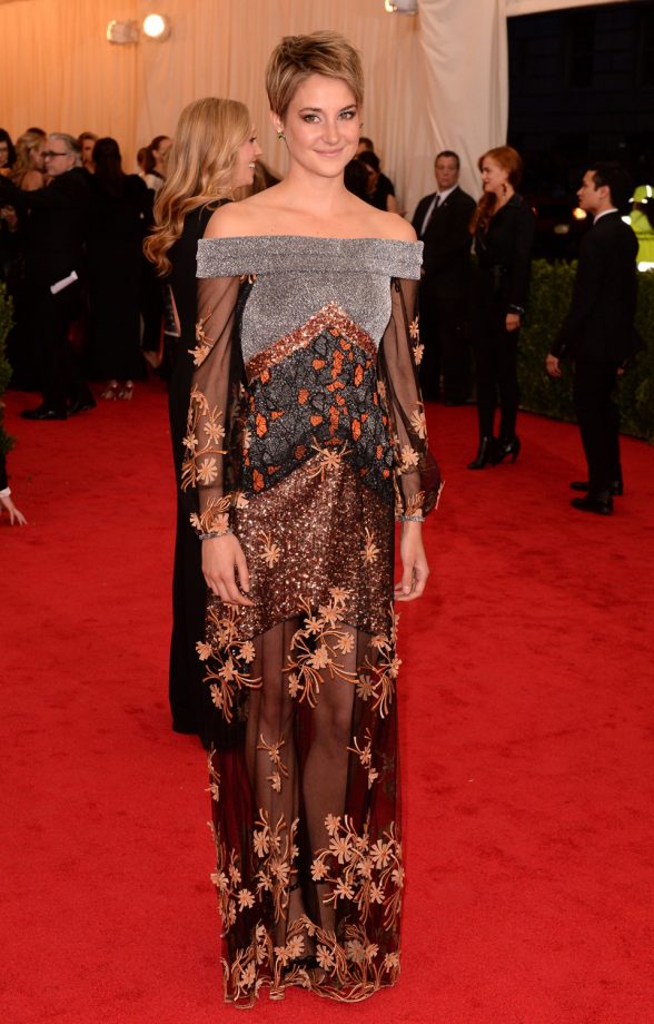 Shailene Woodley At The Met Ball, 2014
