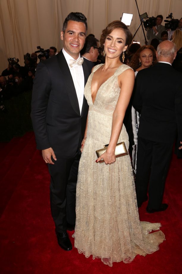 Cash Warren And Jessica Alba At The Met Ball, 2014