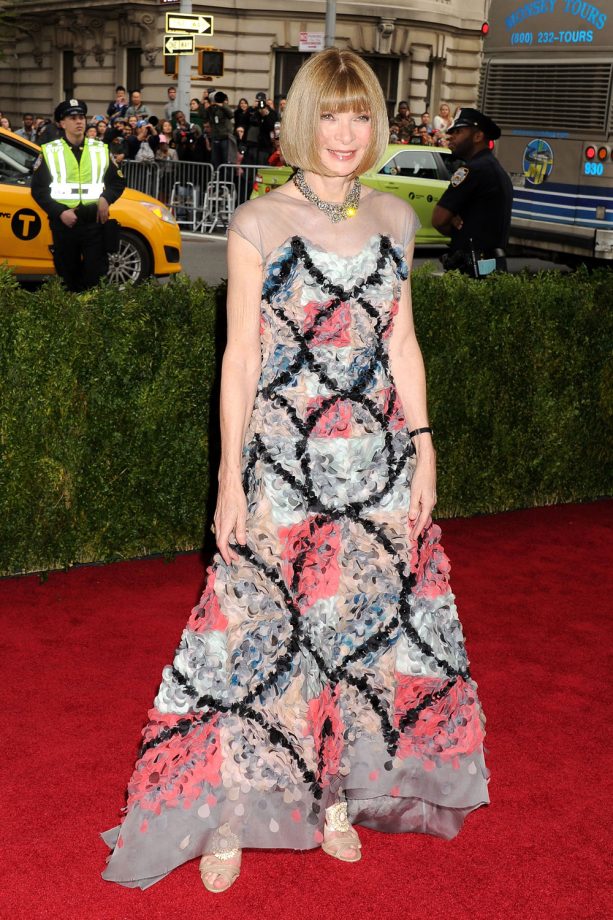 Anna Wintour At The Met Ball, 2014