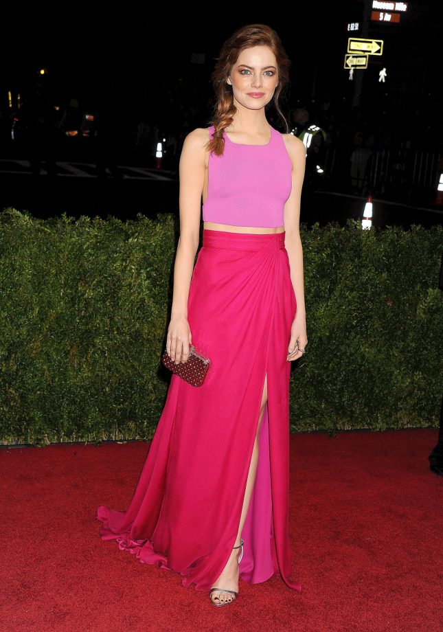 Emma Stone At The Met Ball, 2014