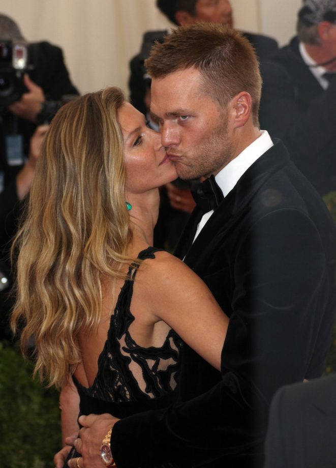 Gisele Bundchen And Tom Brady At The Met Ball, 2014