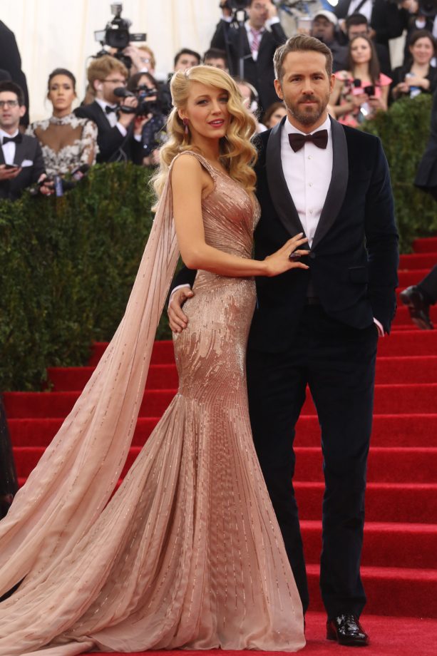 Blake Lively And Ryan Reynolds At The Met Ball, 2014
