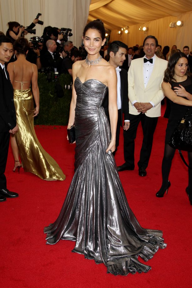 Lily Aldridge At The Met Ball, 2014
