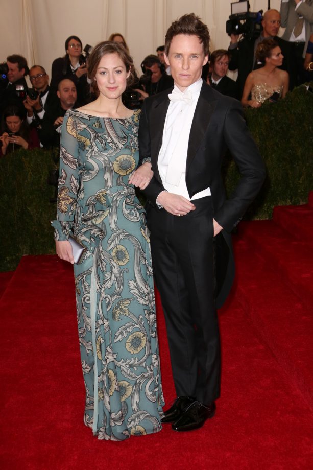 Eddie Redmayne And Girlfriend Hannah Bagshawe At The Met Ball, 2014