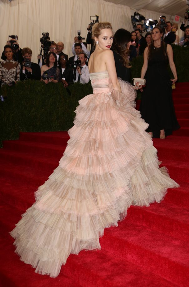Suki Waterhouse At The Met Ball, 2014