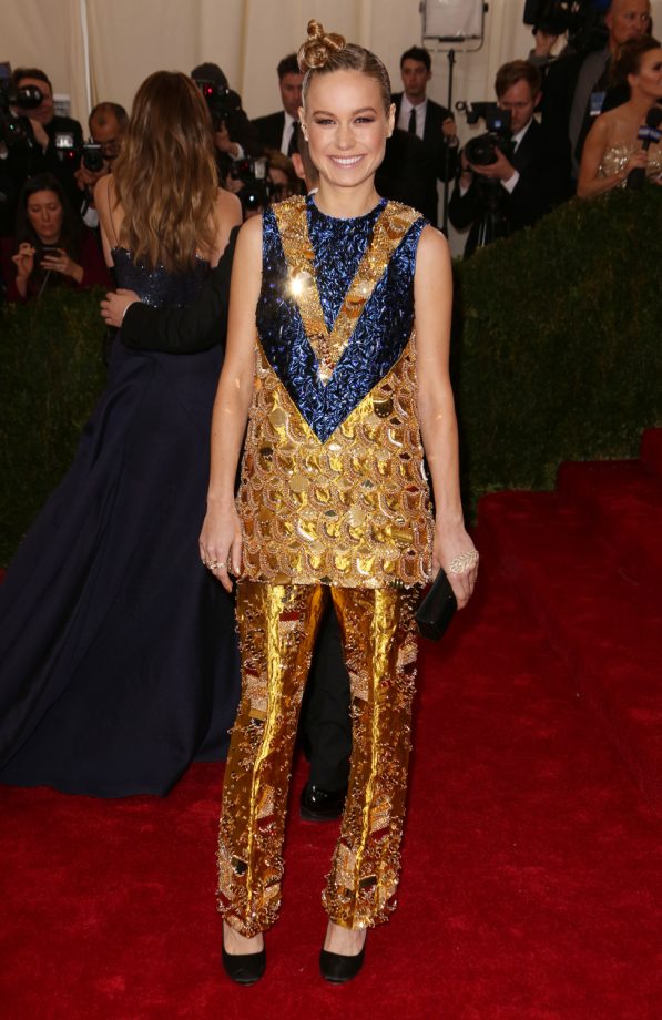 Brie Larson At The Met Ball, 2014