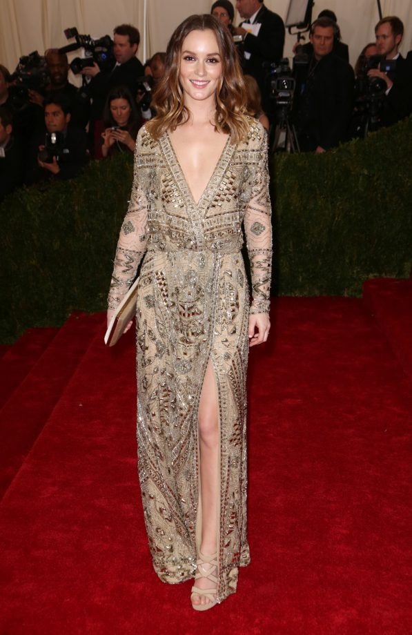 Leighton Meester At The Met Ball, 2014