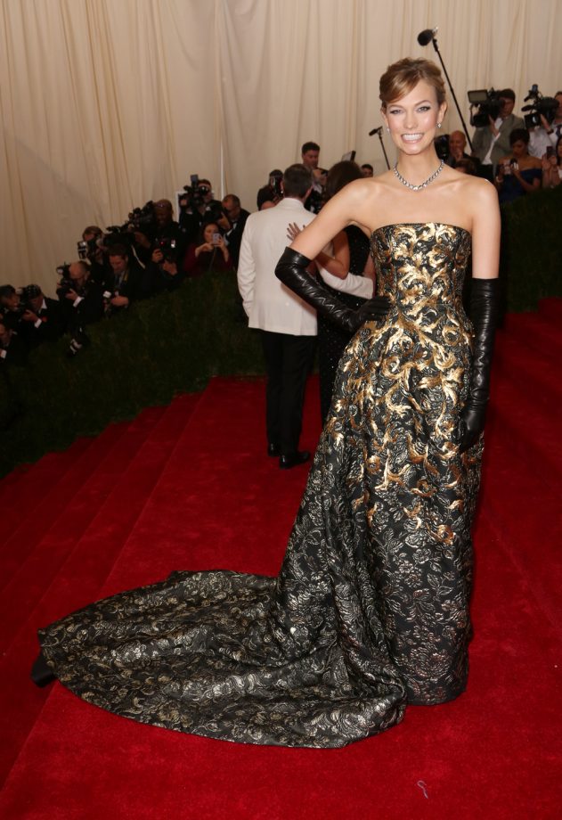 Karlie Kloss At The Met Ball, 2014
