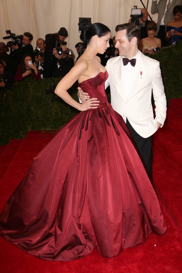 Sarah Silverman And Michael Sheen At The Met Ball, 2014