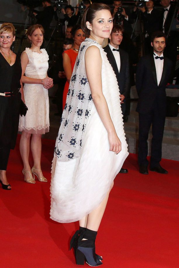 Marion Cotillard At The 'Two Days, One Night' Premiere At Cannes Film Festival, 2014