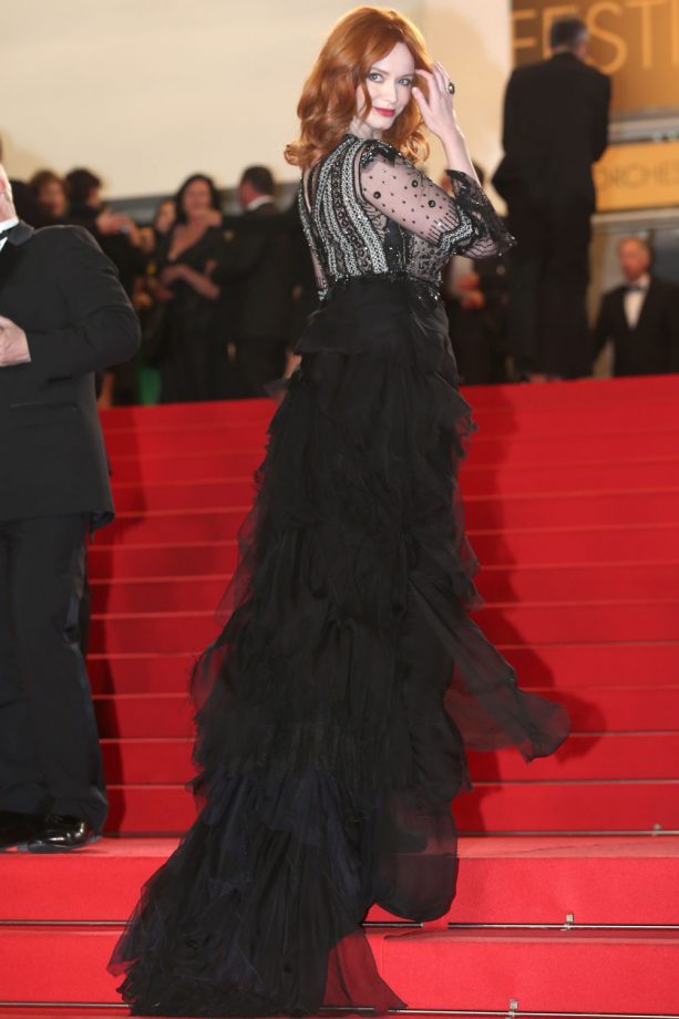 Christina Hendricks At The 'Lost River' Premiere At Cannes Film Festival, 2014