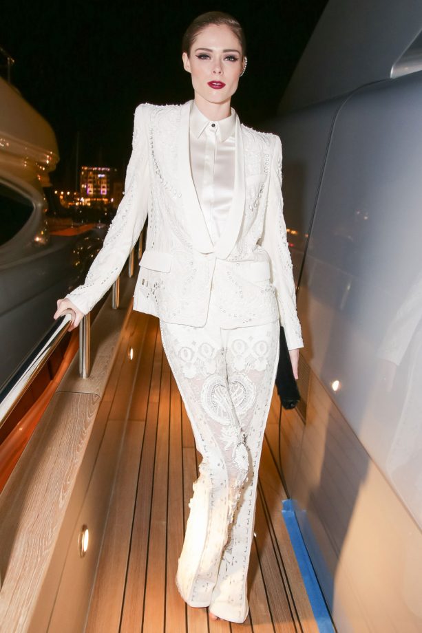 Coco Rocha At The Roberto & Eva Cavalli Dinner At Cannes Film Festival, 2014