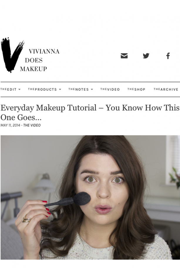 Top 20 Beauty Blogs: Vivianna Does Make Up