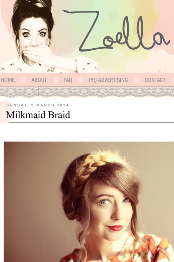 Top 20 Beauty Blogs: Zoella