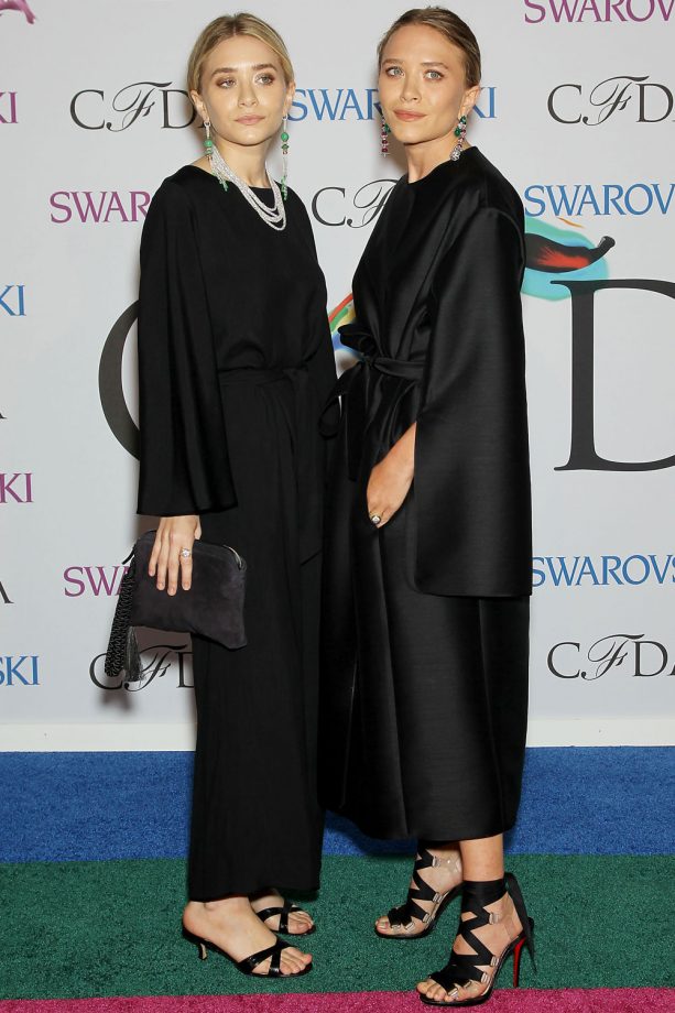 Ashley Olsen And Mary-Kate Olsen Step Out Together For The CFDA Fashion Awards, 2014