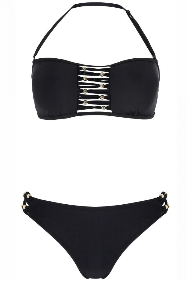 Very Little Mistress Knot Detail Bikini Set, £25