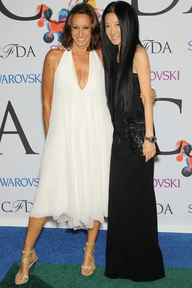 Donna Karan And Vera Wang At The CFDA Fashion Awards, 2014