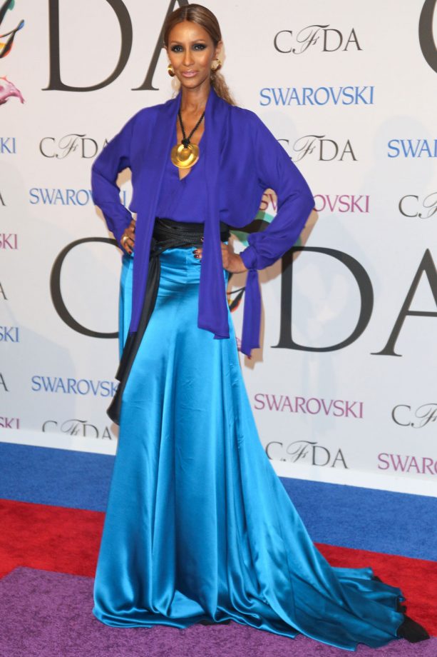Iman At The CFDA Fashion Awards, 2014