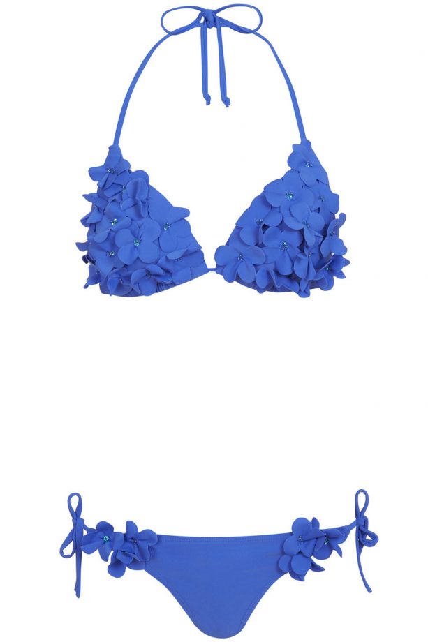 Miss Selfridge 3D Flower Bikini, £30