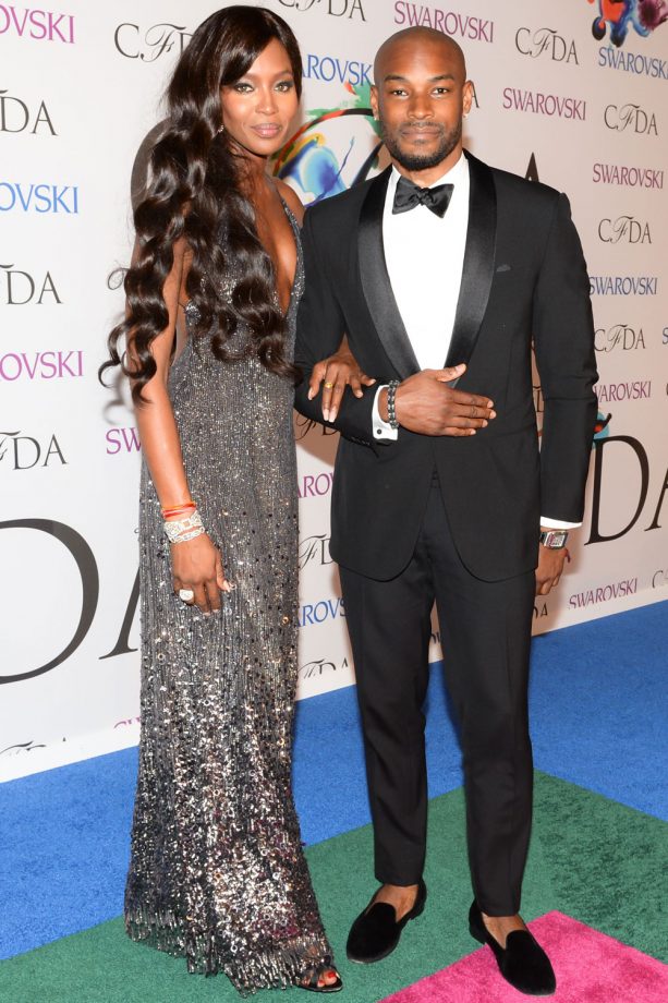 Naomi Campbell And Tyson Beckford At The CFDA Fashion Awards, 2014