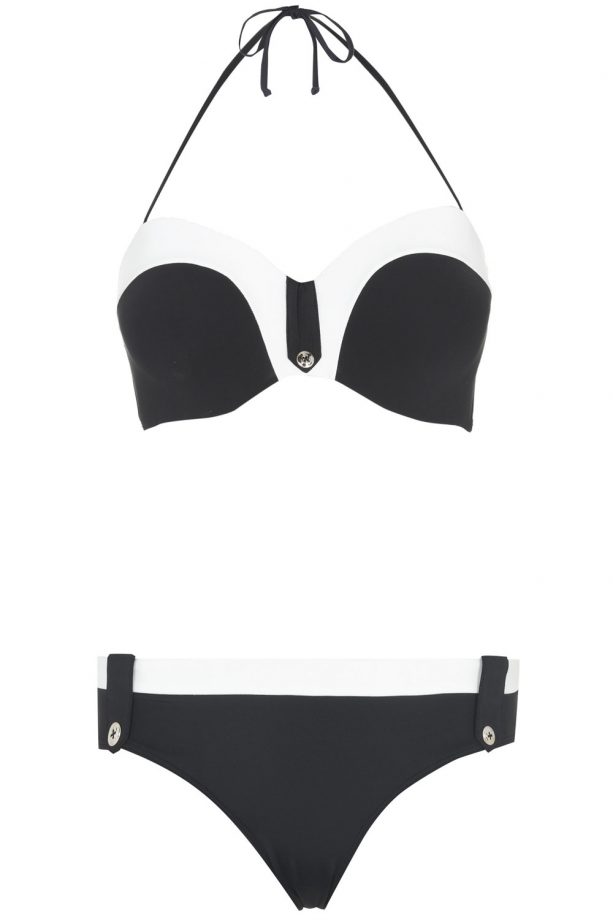 Primark Monochrome Maximise Bandeau, £8 And Pants, £4