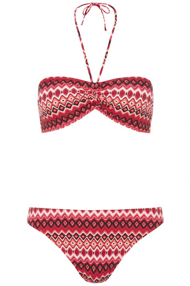 Primark Ruched Bandeau Bikini Set, £4