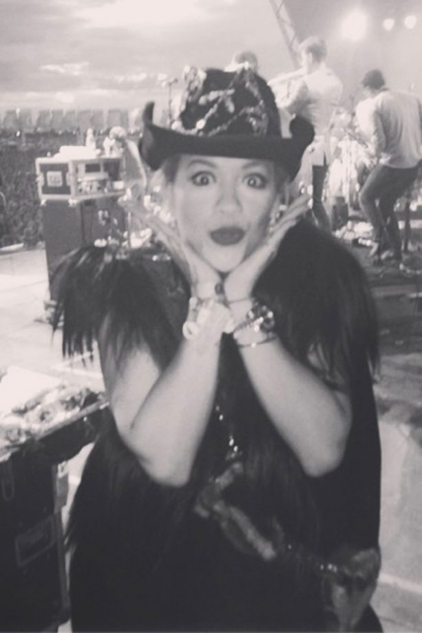 Rita Ora Shares A Sneaky Snap Backstage At Glastonbury, 2014