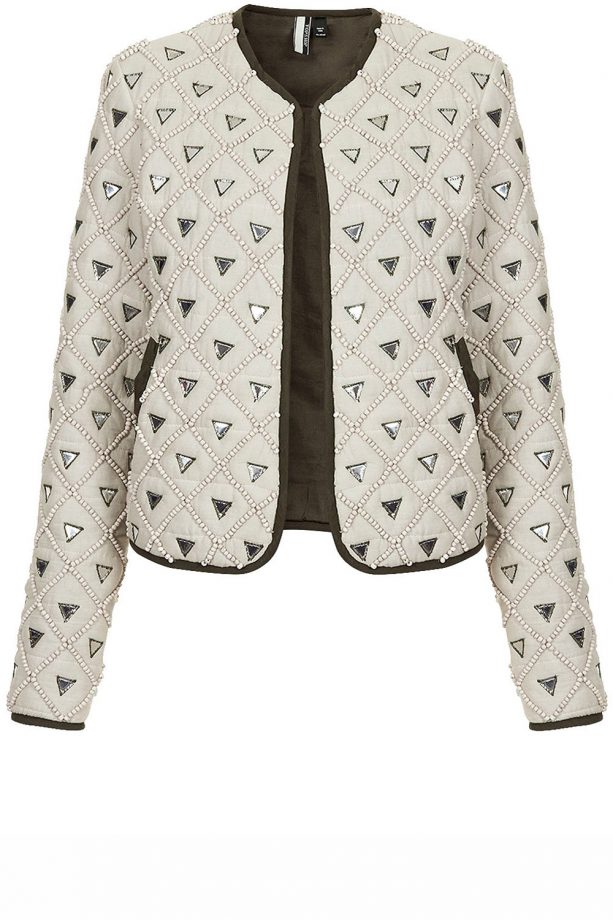 Topshop Beaded Embellished Jacket, £95
