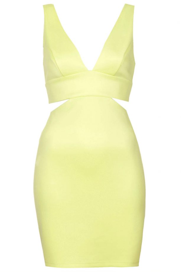 Topshop Cut Out Bralet Bodycon Dress, £38