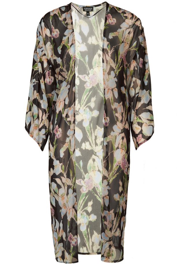 Topshop Iris Longline Kimono, £38