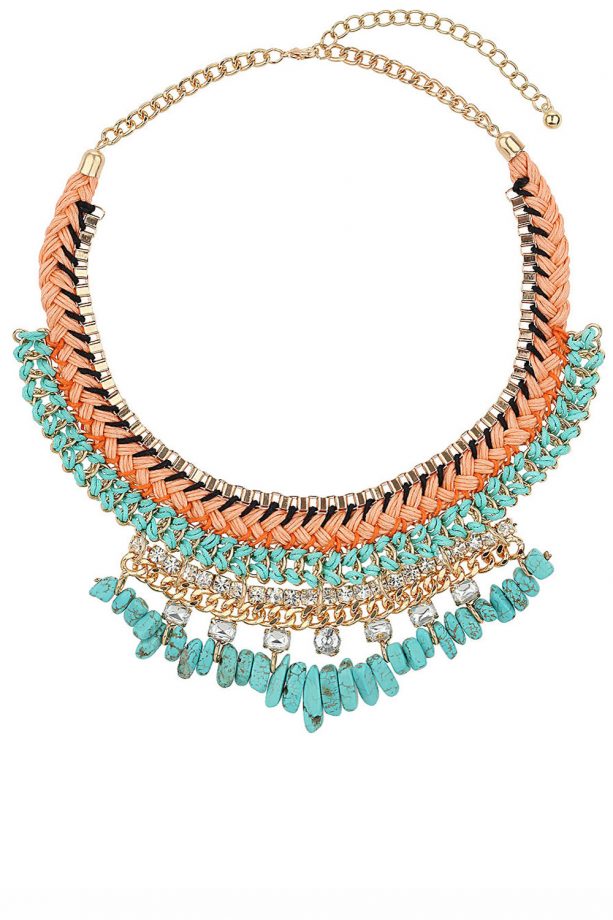 Topshop Woven Thread Collar, £25