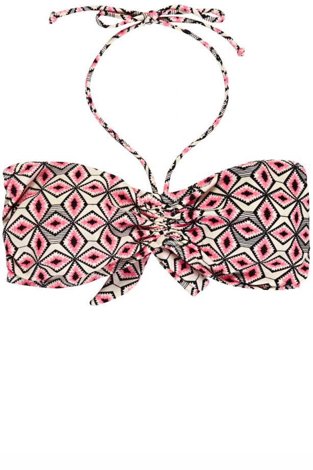 Warehouse Geo Print Bikini Top, £16