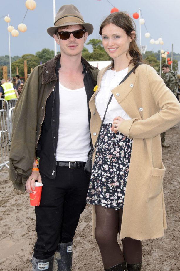 Sophie Ellis-Bexter Looks Country Chic With Husband At Glastonbury, 2014