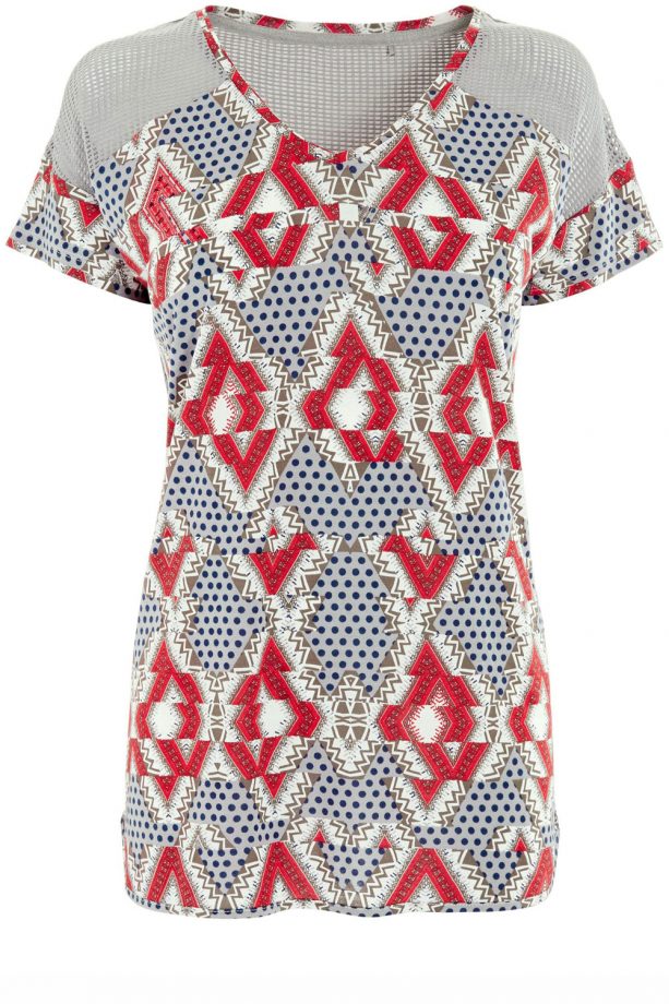 Next Mesh Insert T-Shirt, £16