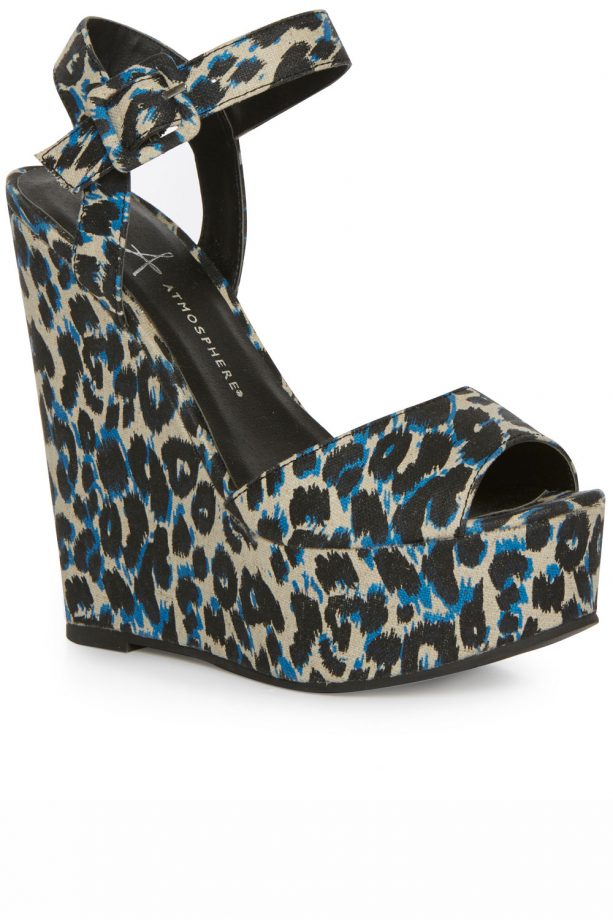 Primark High Summer 2014 Animal Print Wedges, £14