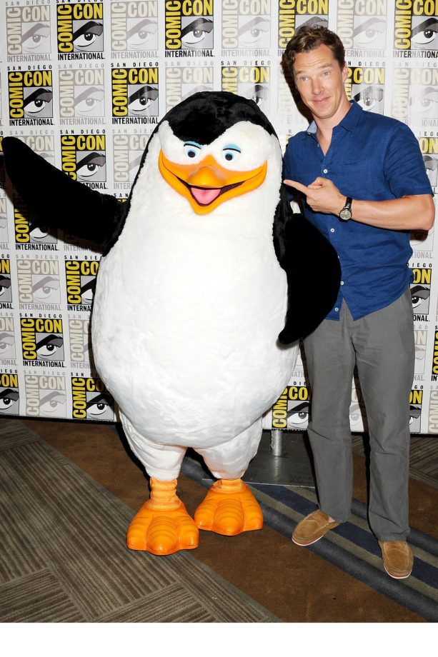 Benedict Cumberbatch Shows His Playful Side At Comic-Con, 2014